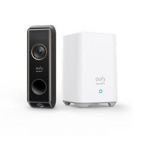 EUFY VIDEO DUAL CAM 2K DOORBELL (BATTERY) WITH HOMEBASE 2
