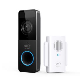 Eufy 1080P Battery Doorbell with Homebase Mini Repeater 